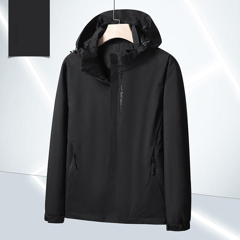 Winddicht und Regendicht Dünner Charge Coat Damen Frühling Herbst Basic Jacke Wasserdichte Oberbekleidung Outfits Mode Kleidung Übergröße
