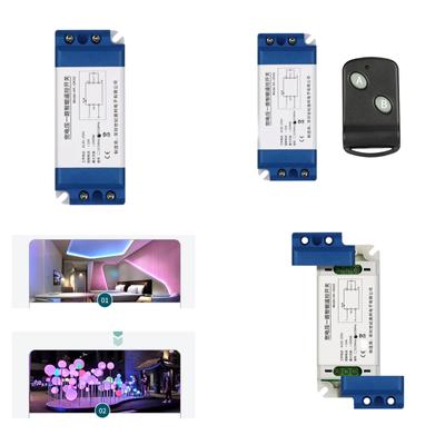 Remote Control Switches Wireless Remote Lights Switches 85-260V No Wiring Quick Receiver Transmitter