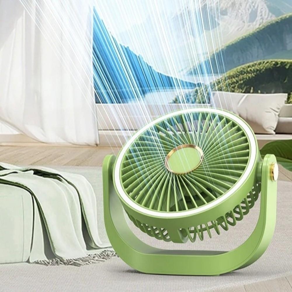 5 Speeds Ceiling Fan 360° Rotation Electric Table Fan Portable Desktop  Fan  Bedroom