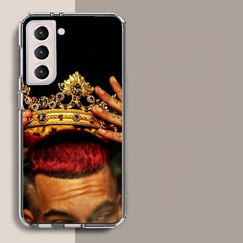 

Чехол для телефона рэпера Sfera Ebbasta для Samsung A16 A26 A36 A56 A17 A15 A25 A35 A55 A14 A24 A34 A54 A04S A05S Galaxy Note 20 10 9 8 Samsung Note 10