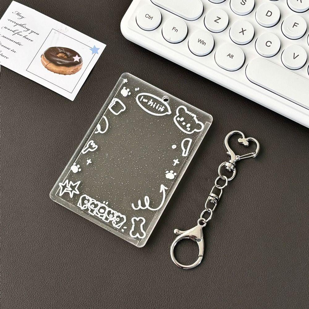 Protetion Cover Acrylic Photocard Holder Transparent Picture Album Idol Card Display  Student