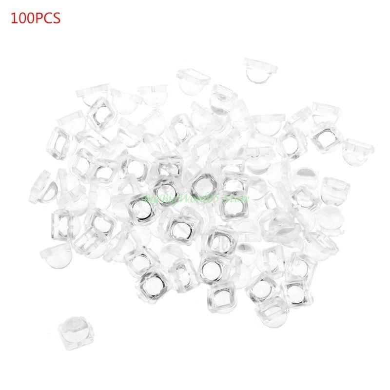 24TE 100PCS High quality Lens for 5050 LED WS2812 APA102 WS2811 SK6812 30 60 140 Degree Lens
