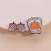 Pumpkin Butt Skeleton Hand Enamel Pins Spooktacular Booty Halloween Brooches Lapel Badge Fashion Jewelry Gifts for Friends