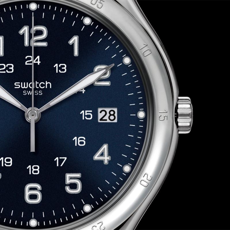 SWATCH Men 41mm Blue Watch YWS420GC YWS420GC