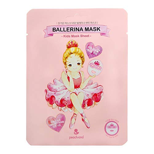 

Peachand Mask Sheet Peach and Princess Mask Pack Face Pack Safe Ingredients Kids Cosmetics Present Gift Cosmetics Makeup Popular Stylish Cosmetics