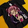 Sukuna Shirt Gojo Satoru T-Shirt Herren Damen Tees Top Jujutsu Kaisen Tshirt Toji Tee Itadori Mahoraga
