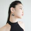 Lovuee Black Angel Wing Earrings
