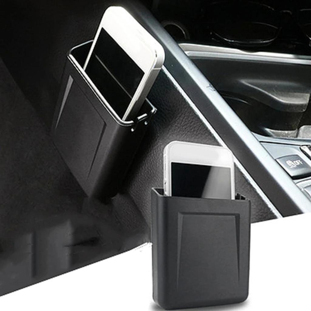 Portable Car Dash Organizer Sticky Adhesive Storage Box Car Cell Phone Gap Holder for Phone Pocket Automobile Accessories