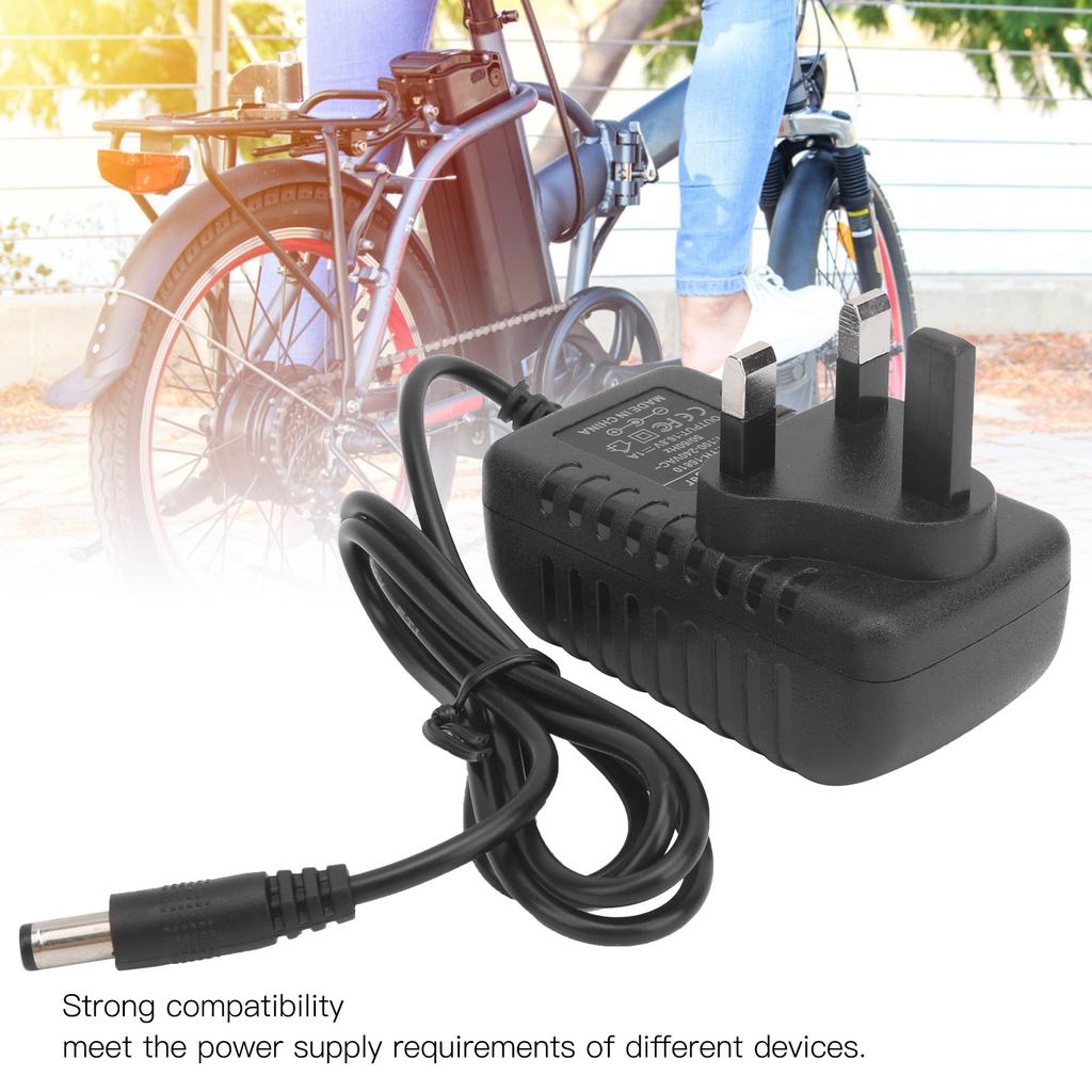 Lithium Battery Charger AC Adapter 16.8V 1A Output W/Indicator Light