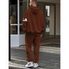 Men's Hooded Sports Suit, Available In Multiple Colors, Featuring Letter Printed Hoodies and Pants, Effortlessly Creating a Street Style Look