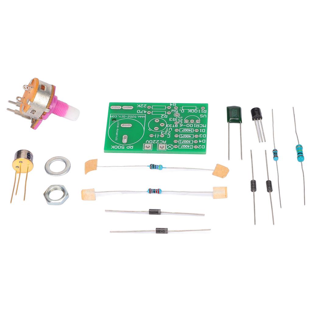 Dimmbares Schaltungsmodul-Kit Transistor Schreibtischlampe Dimmung Elektronische Produktion DIY-Platine BT33