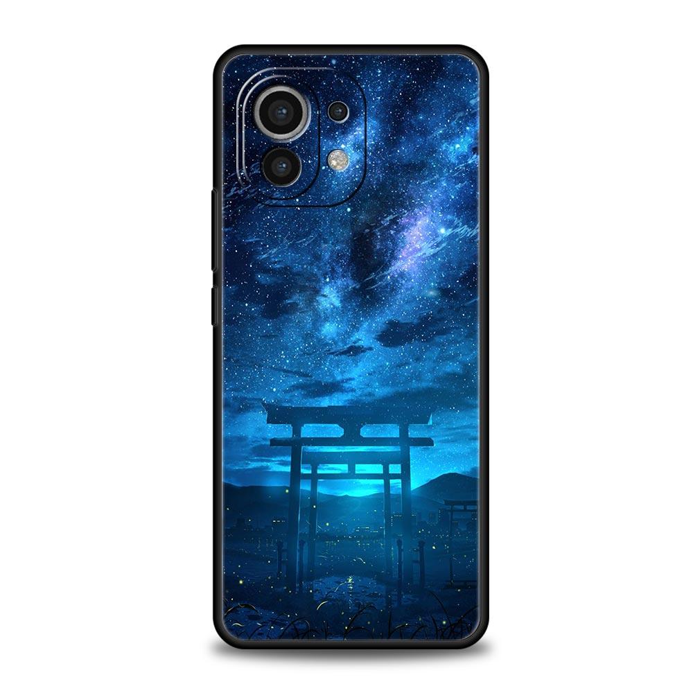 Phone Case For Xiaomi Mi 15 14 14T 13T 12T Pro 12 13 11 Lite 5G 11T X6 X5 Pro Soft TPU Cover Cartoon Sky