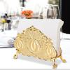 Innovative Shape Desktop Napkin Holder Stand Rack Storage Organizer for Restaurant Hotel