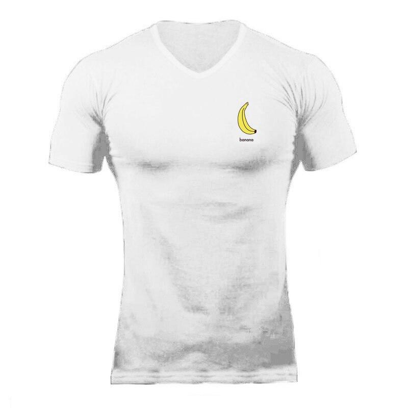 

Muscleguys Youth Популярная красивая повседневная мужская футболка с короткими рукавами и v-образным вырезом, летняя удобная спортивная одежда с принтом для бодибилдинга XXL белый