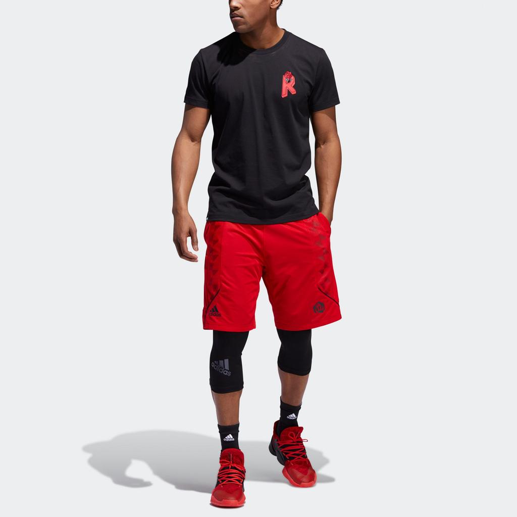 adidas Casual Shorts Men's Red Moderate EJ7433