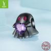 Funny Halloween Ghost Diy Beaded S925 Sterling Silver Niche Dark Wind Beads Loose Beads