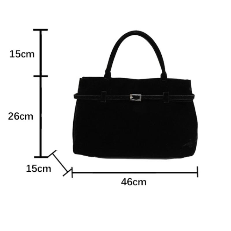 Tote Bag Ladies Autumn and Winter Large Capacity Retro Commuter Handbag Women Shoulder Bags