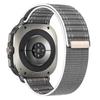 Nylon Loop Strap For Samsung Galaxy Watch Ultra 47mm Official Wave Pattern Fabric Bracelet Wristband Galaxy Watch 8 Ultra Correa