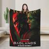 Predator Badlands 2025 Movies Warm Soft Blanket  Decorative Plush Throw Blanket Funny Couch Bed Flannel Bedspread Sofa Bed Cover