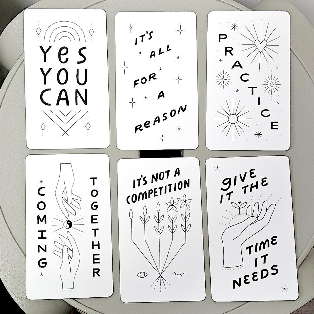 Inquire Within Deck 10.3*6cm 60 Hand Illustrated Oracle Cards To Inspire Inner Wisdom, Growth & Connectedness