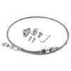 36'' Throttle Cable For Chevy Chevrolet LS1 Swap Conversion Stainless 4.8L 5.3L 6.0L 5.7L Engine 1999-2007 Silver