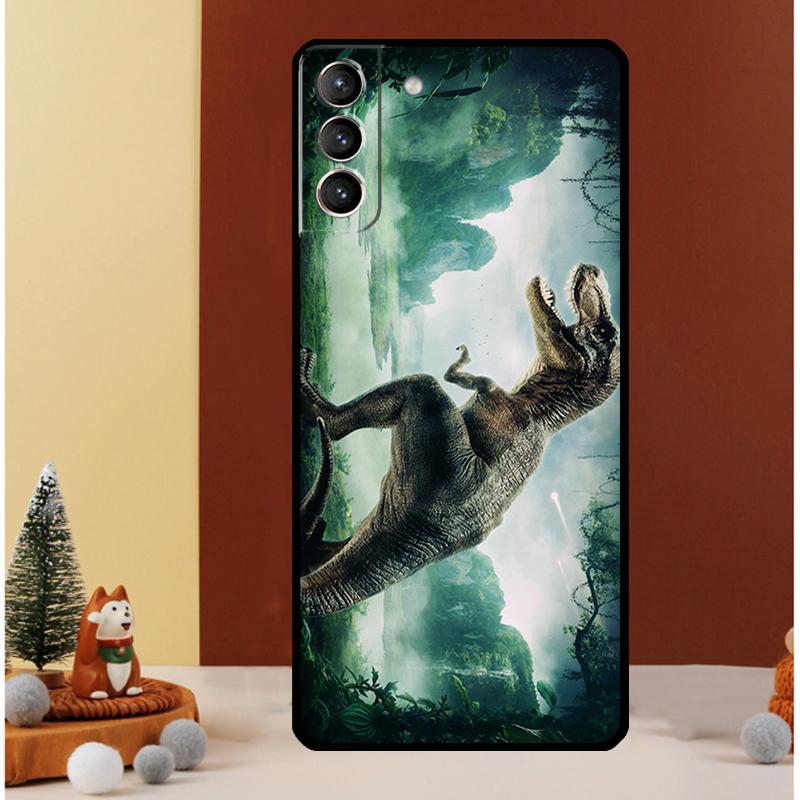 Dinosaur Case For Samsung Galaxy S24 S26 Ultra S22 S23 S25 Ultra S20 S21 Plus S10 S25 FE Cover Funda
