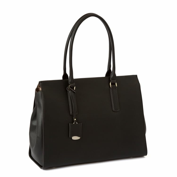 Jewel Narrows Eto Tote Bag, Horizontal, A4 Size, Holds 13.3-inch Laptop, 11931, Black