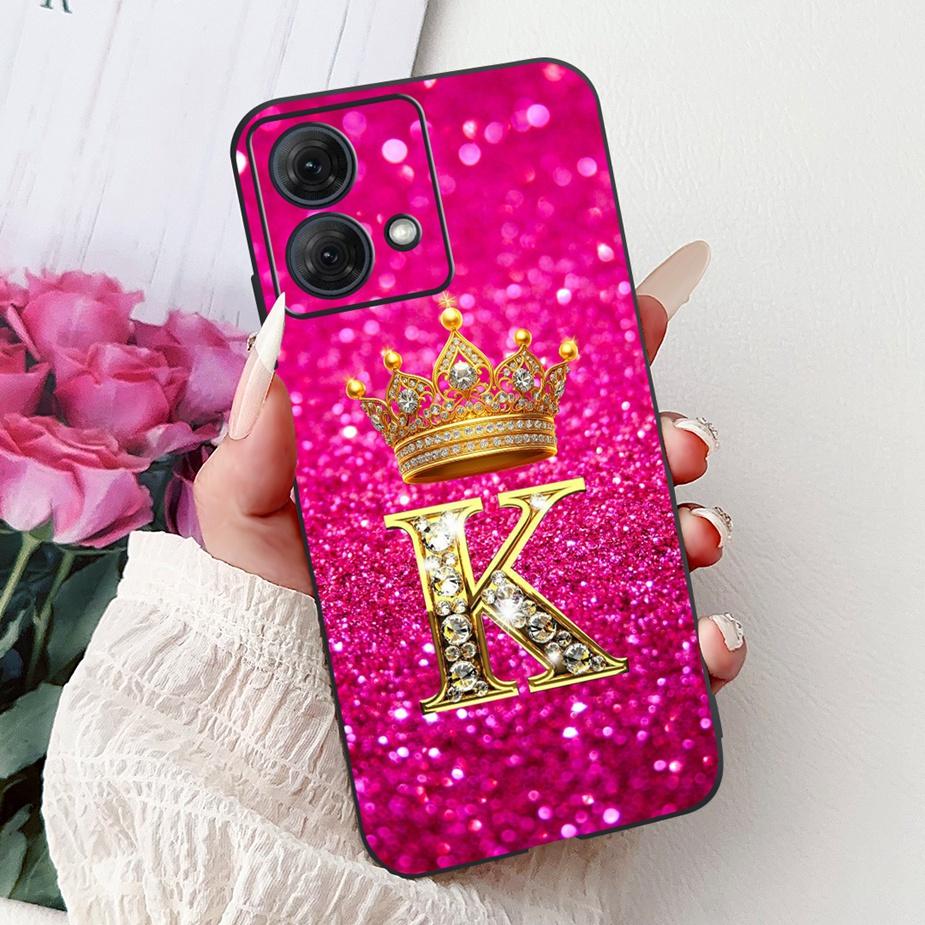 For Motorola Moto G84 Case XT2347-1 New Luxury Letters Cover Soft Silicone Phone Case For Moto G54 G 84 MotoG54 MotoG84 5G Shell