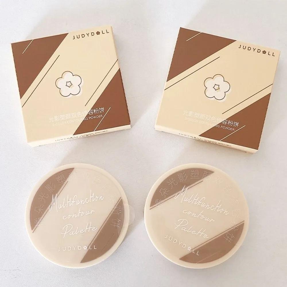 Judydoll Shading Palette Judydoll Dual Palette 02 Double Contouring (Warm Brown)