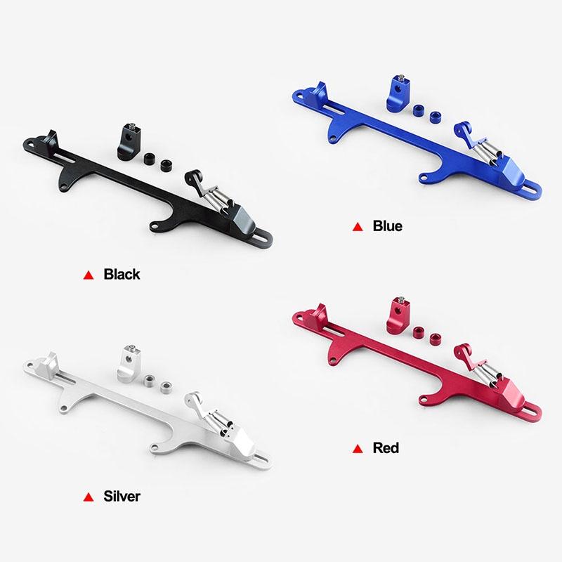 Durable Aluminum Throttle Cable Carb Bracket Set In Vibrant Colors For Holley 4500 Dominator