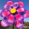 PVC Cloud Lotus Insect Windmill Colorful Large Turntable Windmill Outdoor Party Picnic Decor