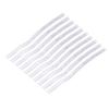 100Pcs Spiral Binding Coils Plastic Dia 9.5mm 3Celsius8in 48 Teeth 4:1 Ratio 75 Sheet Capacity for   Paper