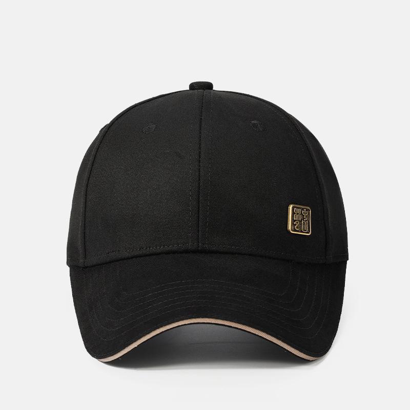 Men's Hat Four Seasons Baseball Cap Big Head Circumference Cap