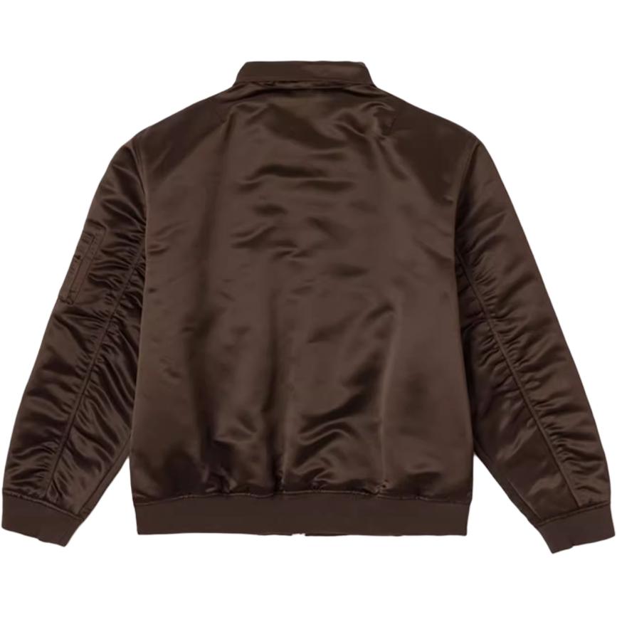 Vans Solid Color Polo Fashion Versatile Jacket Unisex jackets Brown VN000HKZ3N1