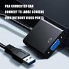 1080P USB3.0 To VGA Cable Adapter USB3.0 Male To VGA Female Video Converter for PC Laptop TV Projector Monitor Accessories