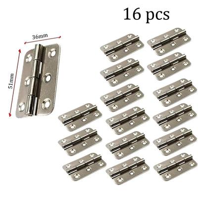 16pcs Window Hinge Kitchen Cabinet Hinges Pivot Hinge Hinges for Cabinet Doors Hinge