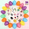 24-piece Surprise Egg Set With Realistic Insect Toys, An Educational And Fun Toy For Children (gacha/capsule Toy).