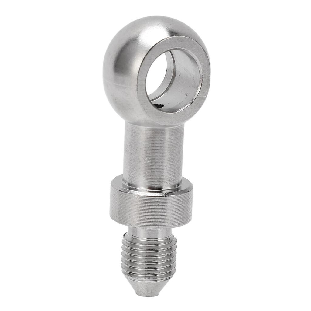 38in Brake Banjo Fitting 10mm Inner Diameter Stainless Steel Hose Line Adapter Leakage Prevention