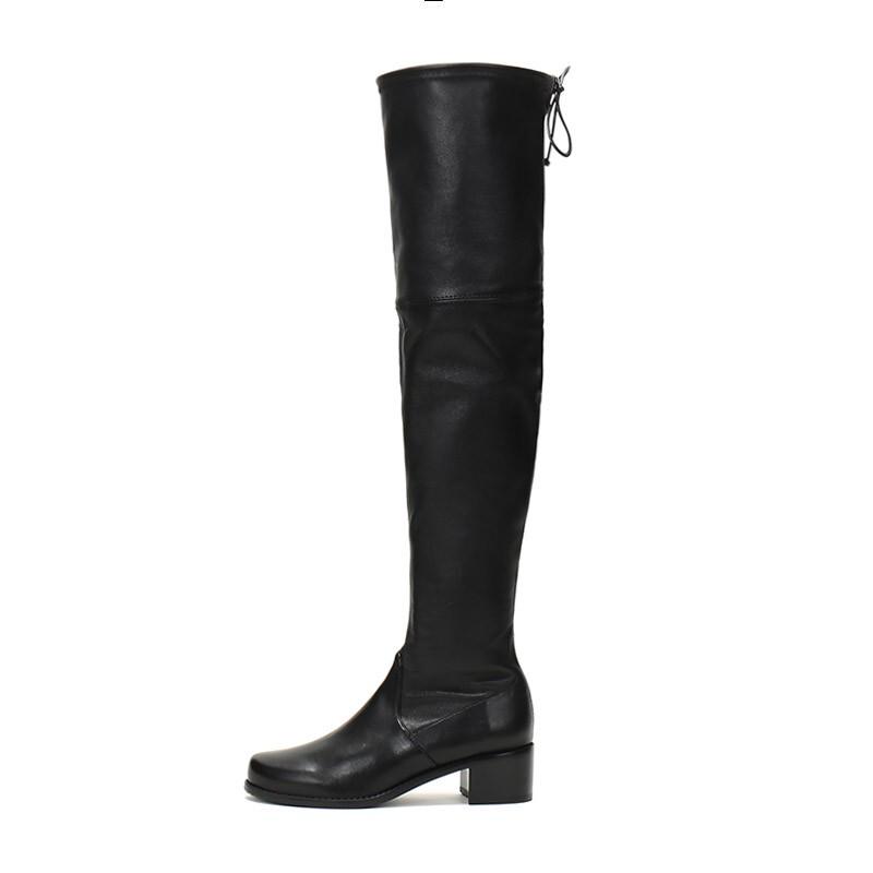 Stuart Weitzman Women's Midland Leather Over-the-Knee Boots