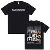 AllehYorghaki La Ciudad Worid Tour 2025 Cover Tshirt Y2K Mens Retro Hiphop Classic Summer Oversized Pure Cotton Tshirt