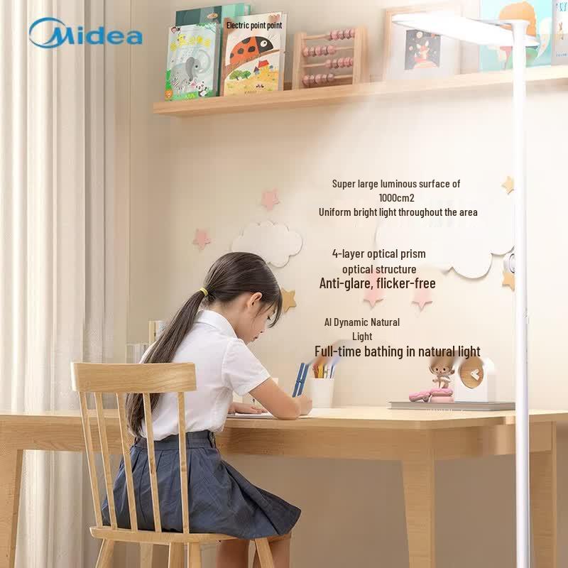 Midea AI Skyfall Eye-Protection Full-Spectrum Smart Floor Lamp