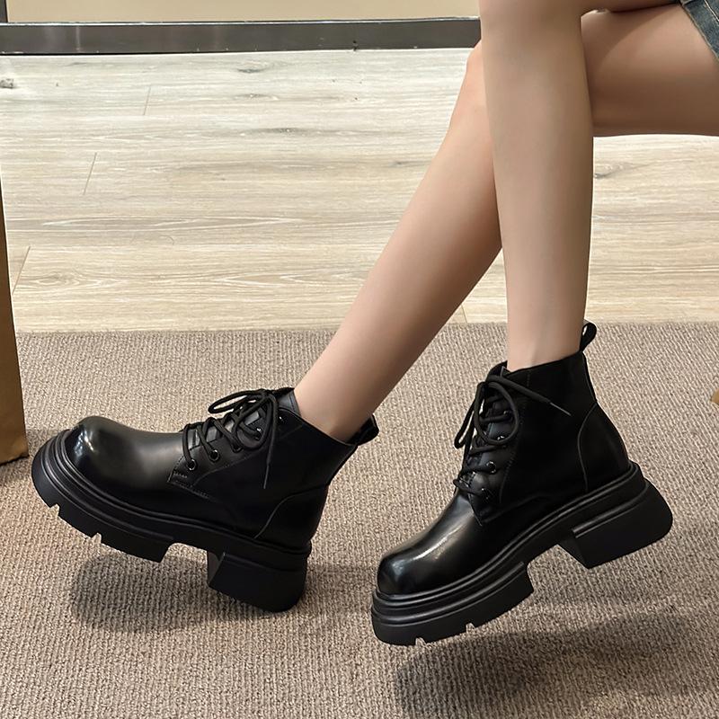 British style women's lightweight outdoor hiking mountaineering non-slip sports casual non-fatigue foot Martin boots