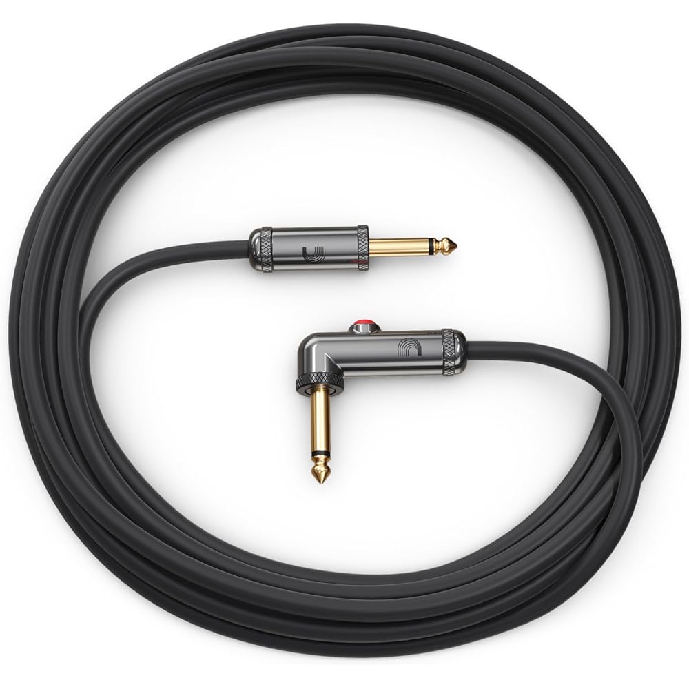 D'Addario Daddario Shield Cable (Guitar Shield) Custom Series Circuit Breaker Cable with Latching...
