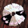 Embroidered Ethnic Style Half-Finger Warm Gloves for Autumn & Winter