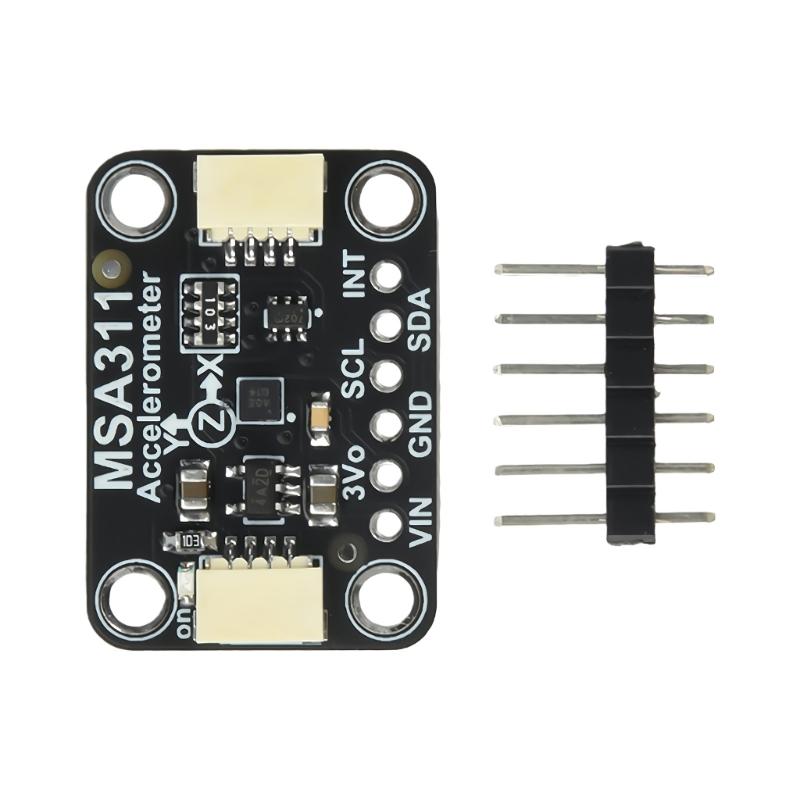 MSA311 Triaxial Accelerometer Module Low Power Consumption Supporting Gesture Recognition Tap Easy Integrate Module