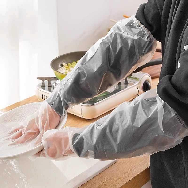 Waterproof Housework Cleaning Gloves Kitchen Cleaning Household Dishwashing Laundry Gloves Wear Resistant Gloves