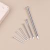Iron Nail Round Head Tack 280pcs Silver Fastener for Jewelry Box Hinge Precision and Decorative Home DIY Projects