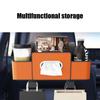 Multifunctional Car Backseat Organizer PU+Plastic Car Interior Storage Bag
