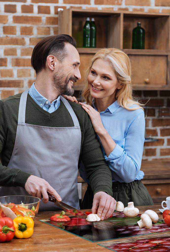 SZKLANA PŁYTA OCHRONNA NA KUCHENKĘ 70x52 WINO
