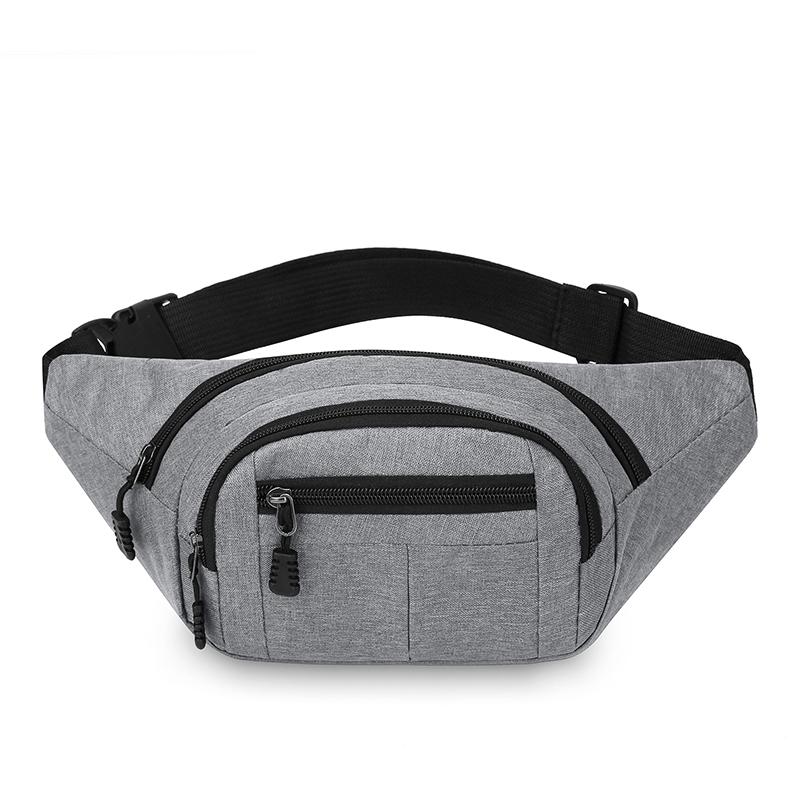 Marsupio da vita unisex Uomo Pacco da petto Impermeabile Borsa sportiva da esterno Pochette Borsa da vita Marsupio Crossbody Borsa a banana